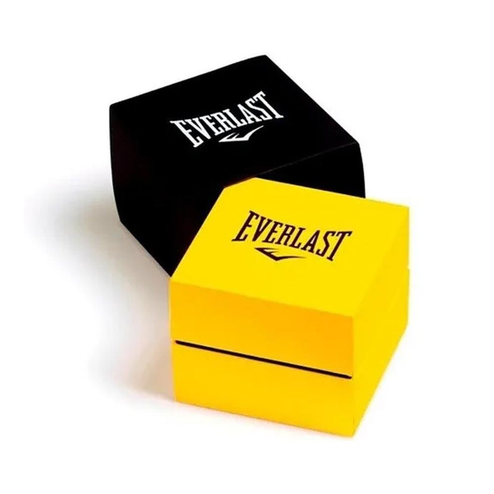 Relógio Pulso Feminino Everlast Analógico Prova D'Água Branco 4