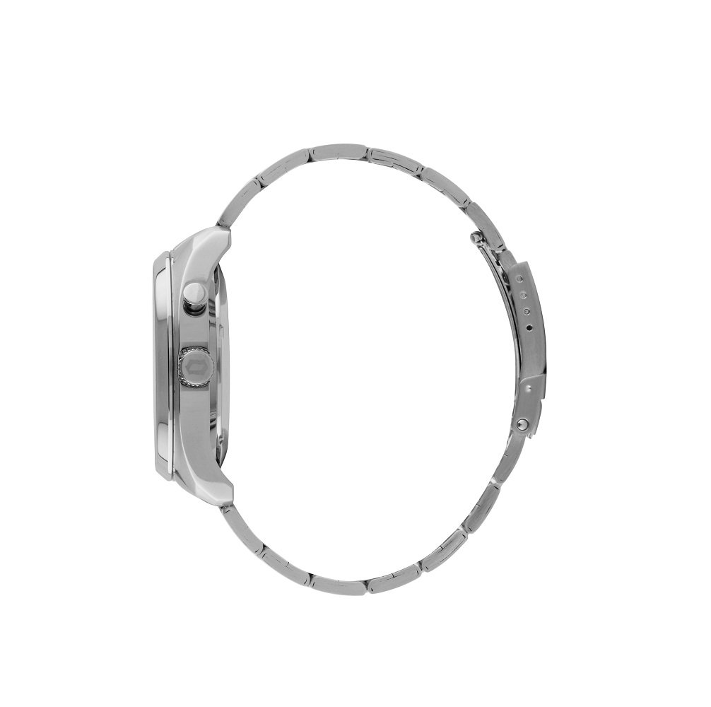 RELOGIO ORIENT AUTOMATICO 469SS076 G1SX Prata 5