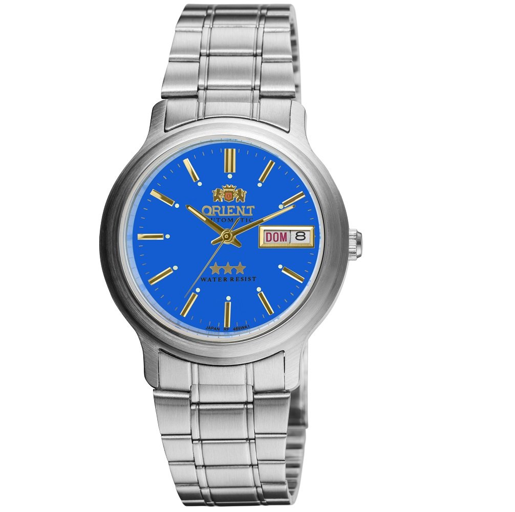 RELOGIO ORIENT AUTOMATICO 469WA1AF A1SX Prata 1