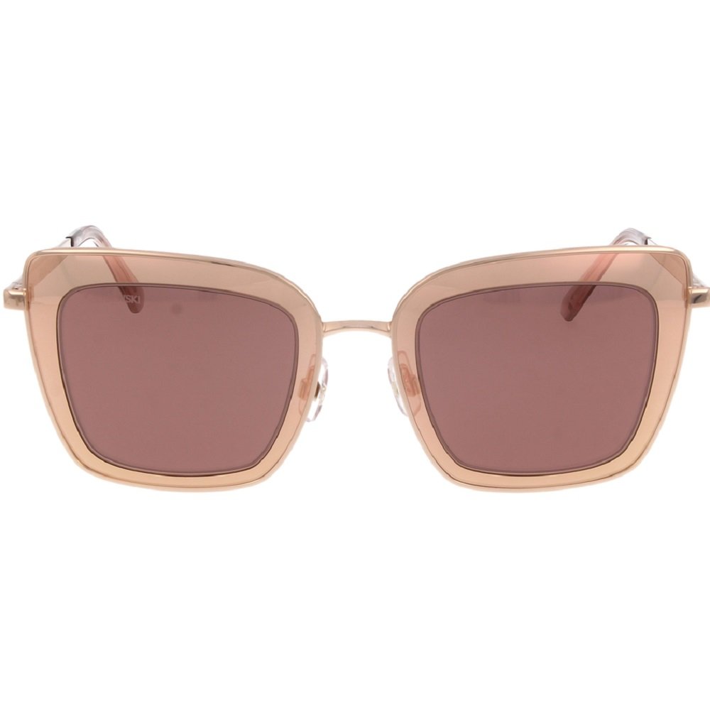 Oculos Solar Swarovski Sk0198 6028E Rosa 2