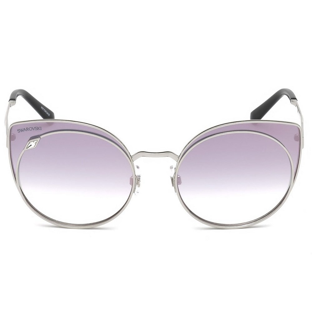 Oculos Solar Swarovski Sk0173 6116C Prata 2