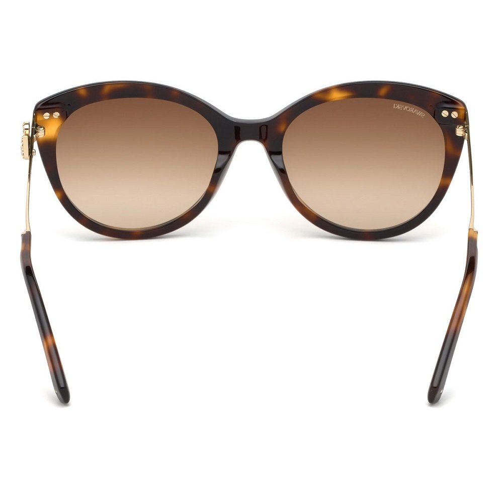 Oculos Solar Swarovski Sk0221 5452F Marrom 4