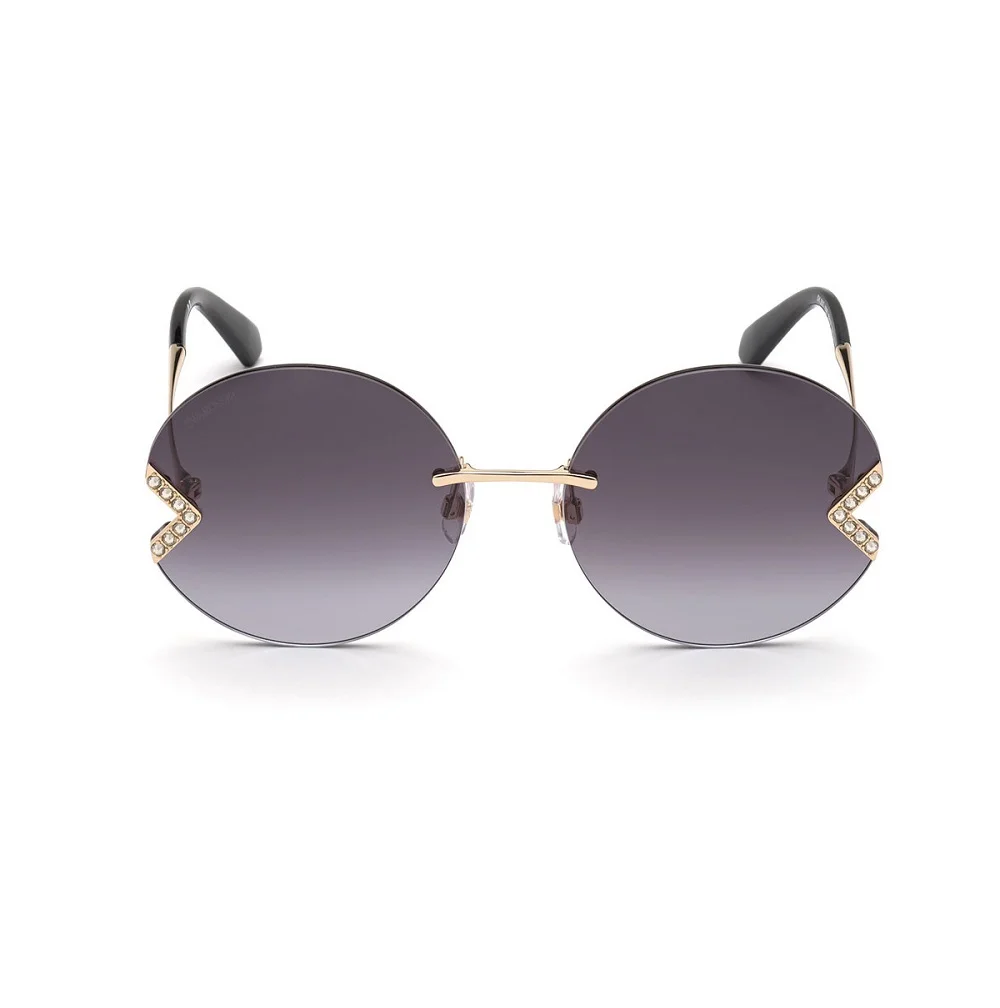 Oculos Solar Swarovski Sk0307 6032B Dourado 2