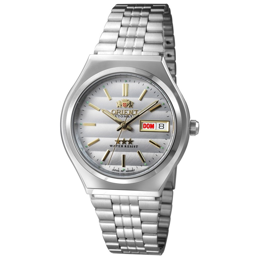 RELOGIO ORIENT AUTOMATICO 469WB7AF B1SX Prata 1