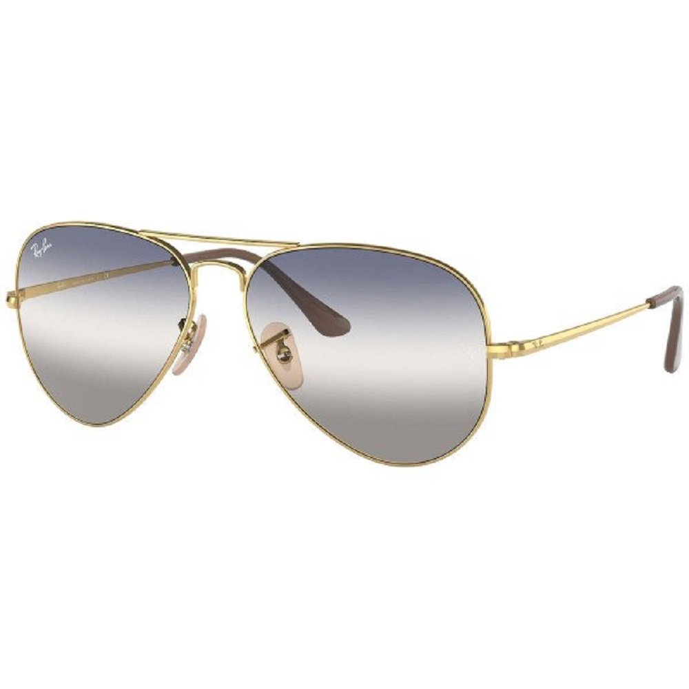 OCULOS SOLAR RAY-BAN RB3689 001/GD55 Dourado 1