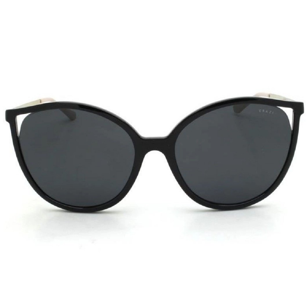OCULOS SOLAR GRAZI GZ4036 G703 57 Preto 2