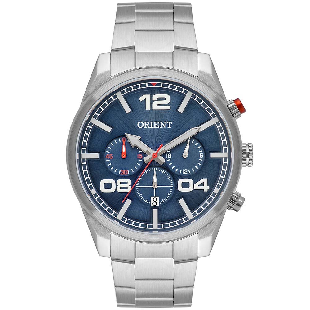 RELOGIO ORIENT MBSSC244 D2SX Prata 1