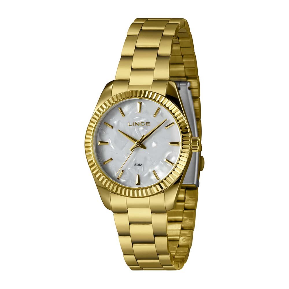 RELOGIO LINCE LRGJ161L36 B1KX Dourado 1