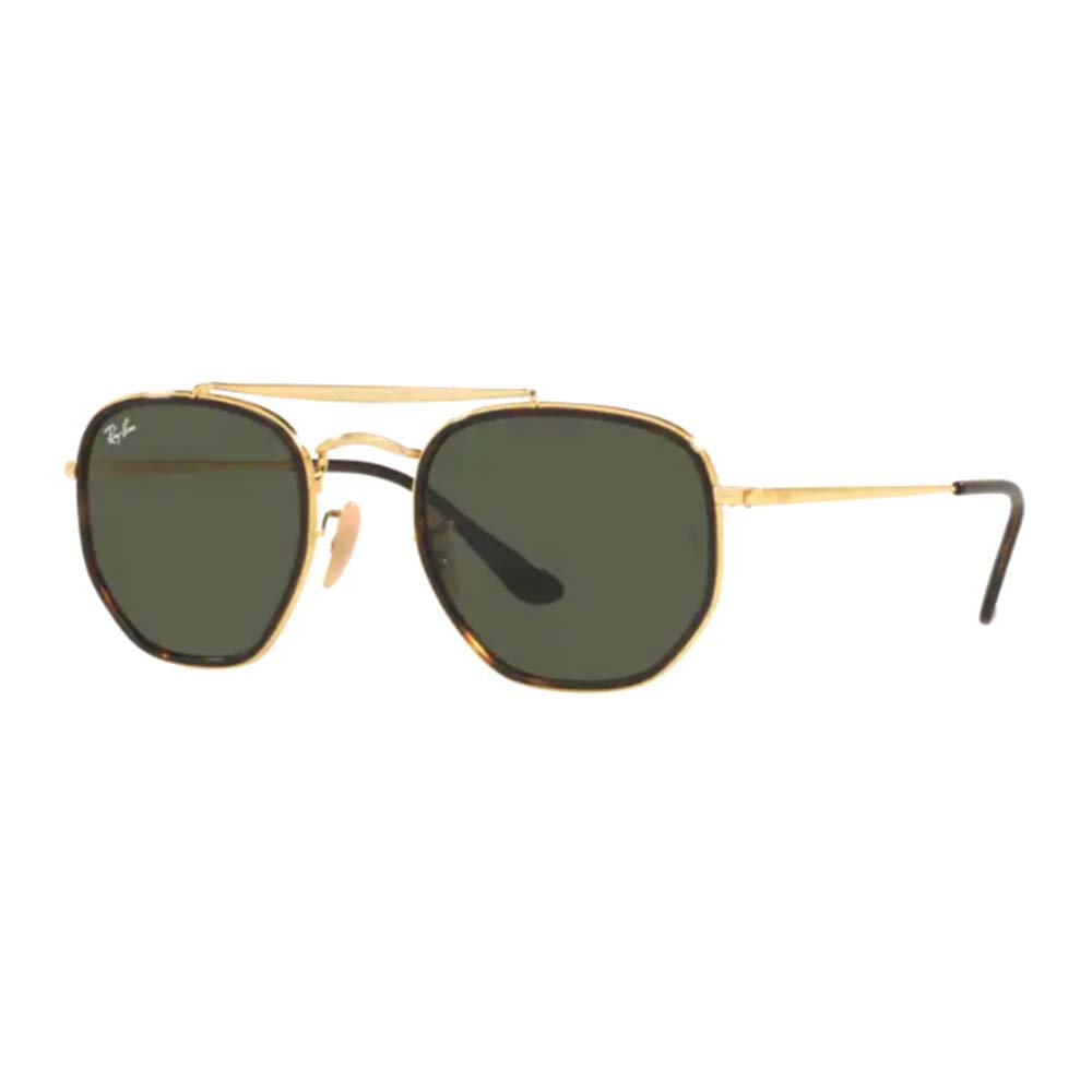 OCULOS SOLAR RAY-BAN RB3648ML 001 52 Dourado 1