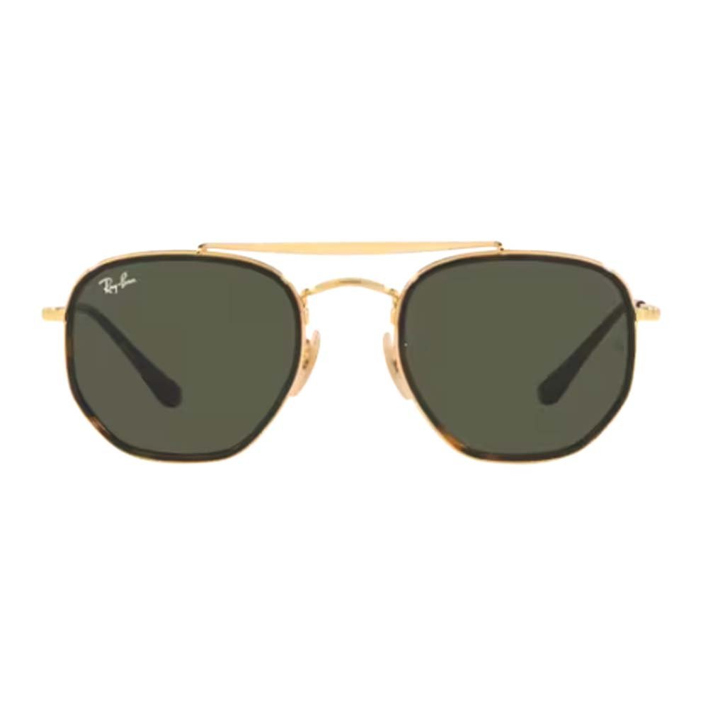 OCULOS SOLAR RAY-BAN RB3648ML 001 52 Dourado 2