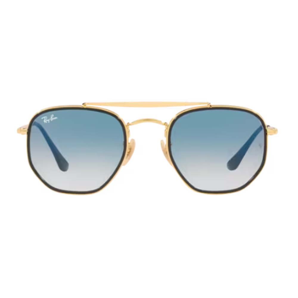 OCULOS SOLAR RAY-BAN RB3648ML 91673F52 Dourado 2