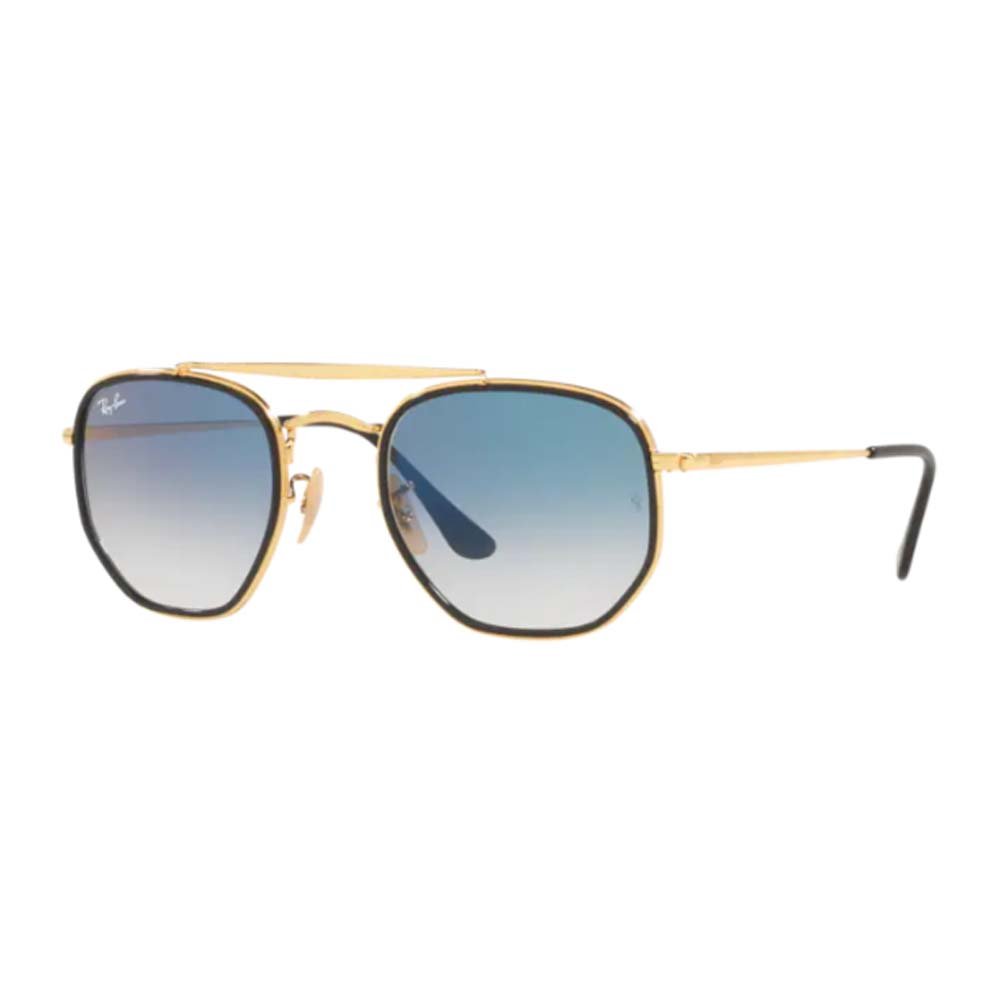 OCULOS SOLAR RAY-BAN RB3648ML 91673F52 Dourado 3