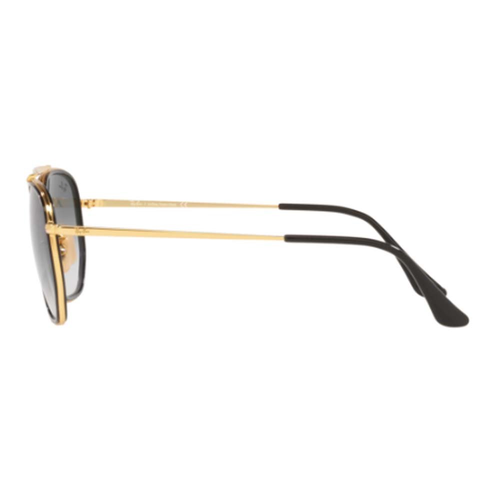 OCULOS SOLAR RAY-BAN RB3648ML 91673F52 Dourado 5