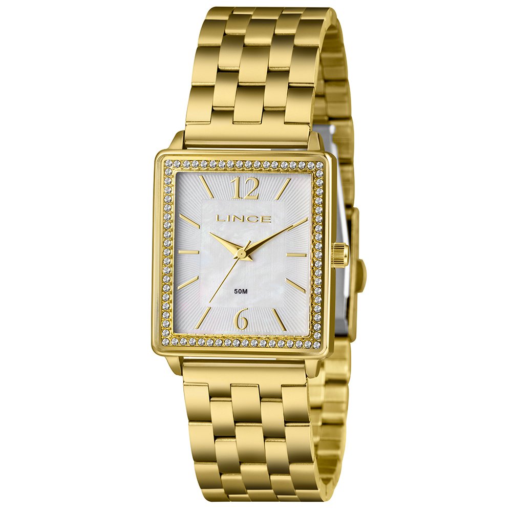 RELOGIO LINCE LQG4810L28 S2KX Dourado 1