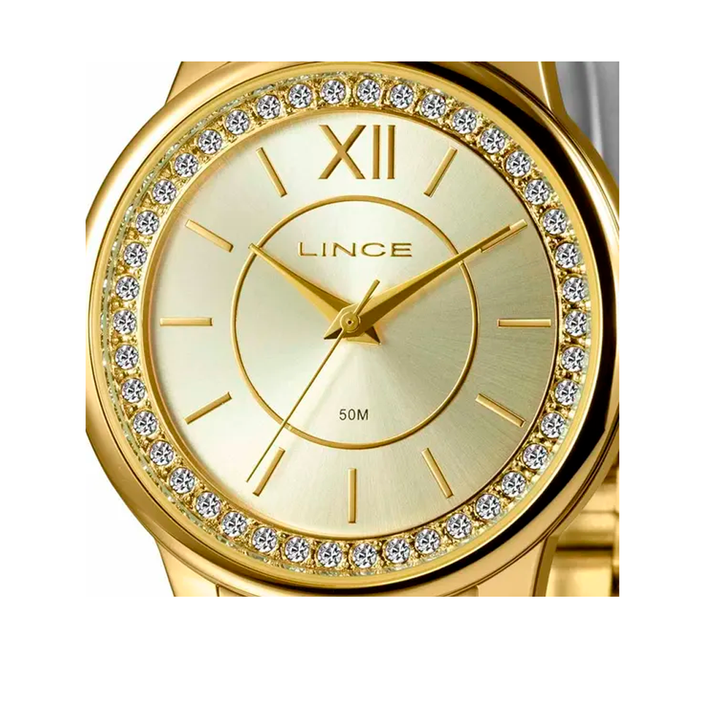 Relogio Lince Lrgj158L40 S3Kx Dourado 2