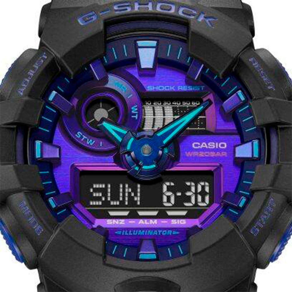 Relogio Casio G-Shock Ga-700Vb-1Adr Preto 2