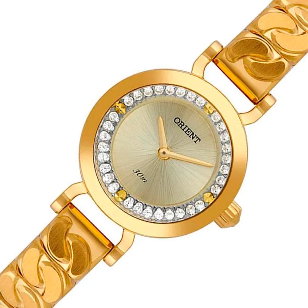 Relogio Orient Fgss0217 C1Kx Dourado 2