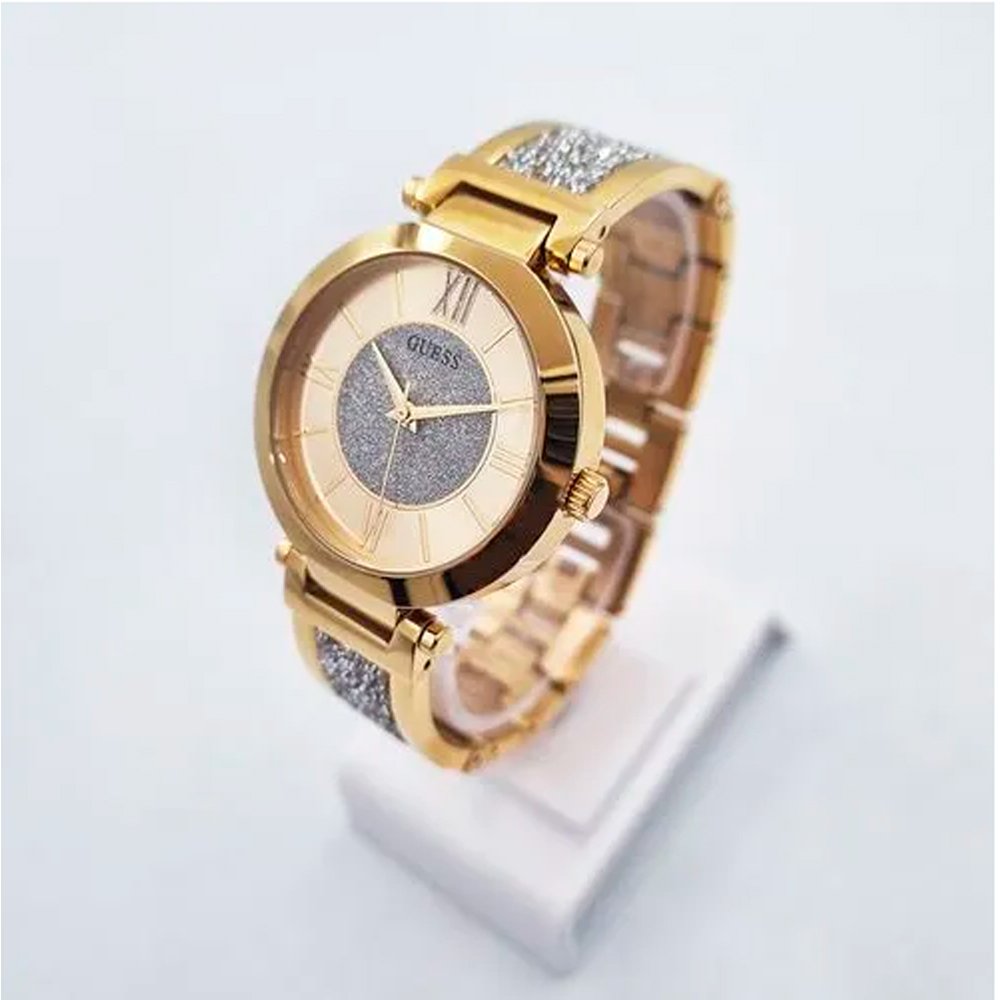 RELOGIO GUESS W1288L2 Dourado 3