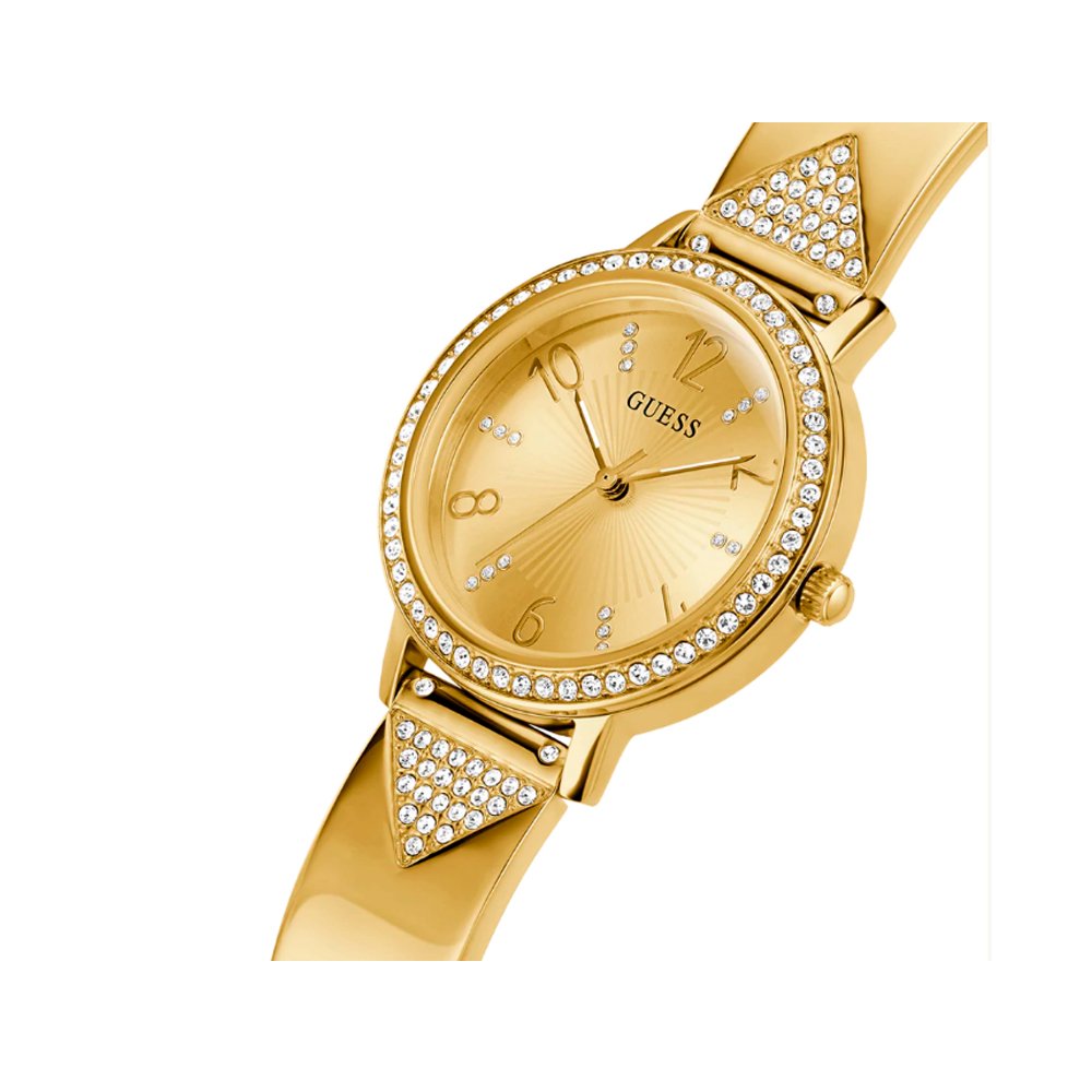 RELOGIO GUESS GW0474L2 Dourado 4