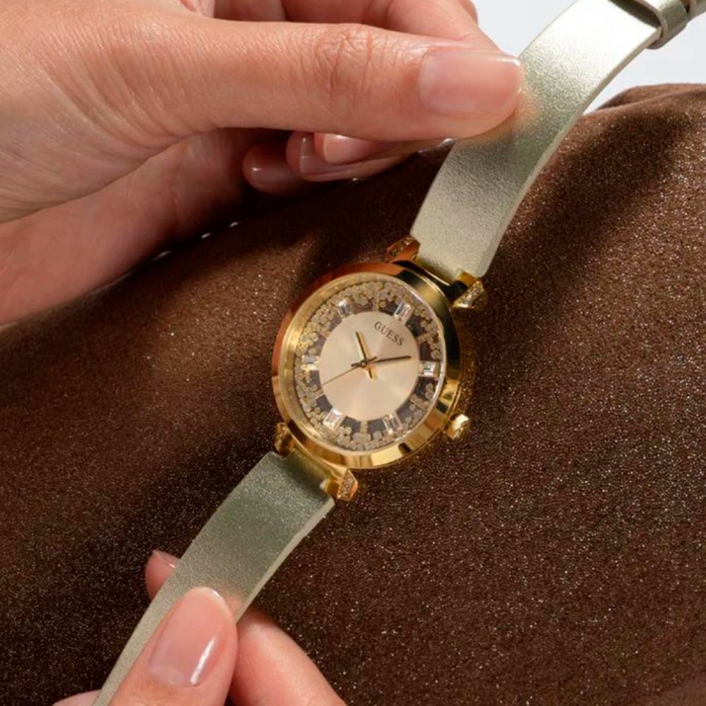 RELOGIO GUESS GW0535L4 Dourado 5