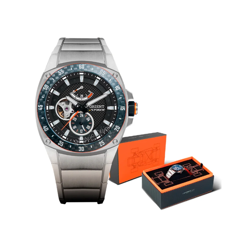 RELOGIO ORIENT YN8TT006 P1SX Cinza 2