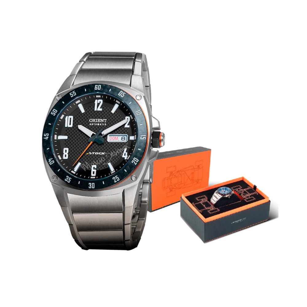 RELOGIO ORIENT AUTOMATICO F49TT037 P2SX