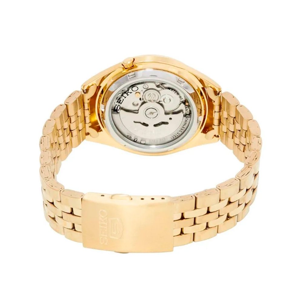 RELOGIO SEIKO SNKL26B1 B1KX Dourado 2