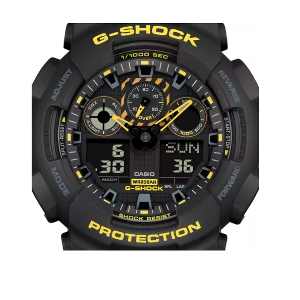 RELOGIO CASIO G-SHOCK GA-100CY-1ADR Preto 2