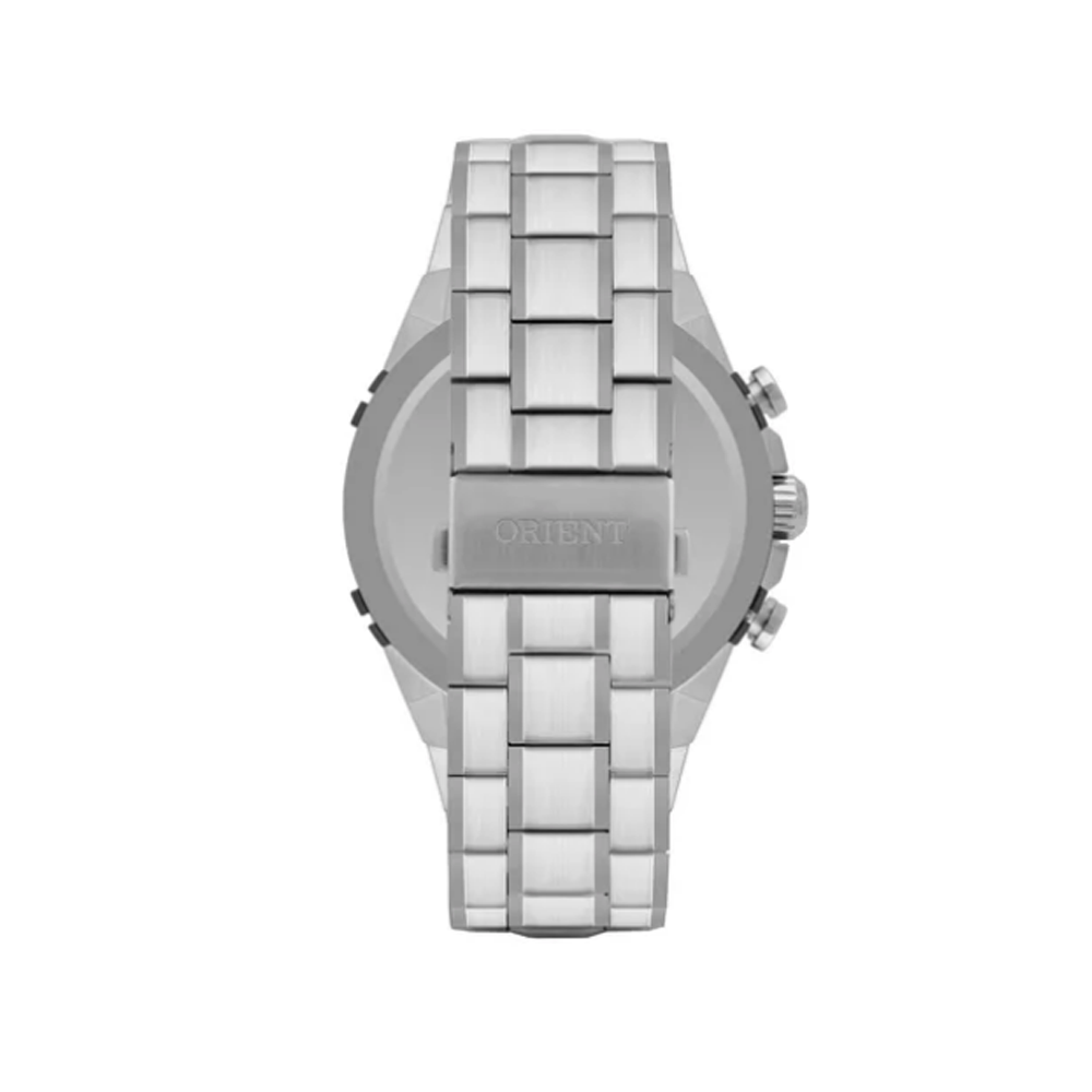 Relogio Orient Mbssc278 D1Sx Prata/Chumbo 3