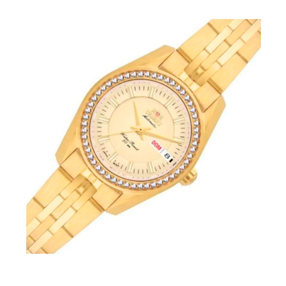 Relogio Orient Nh6Gg006 C1Kx Dourado 2