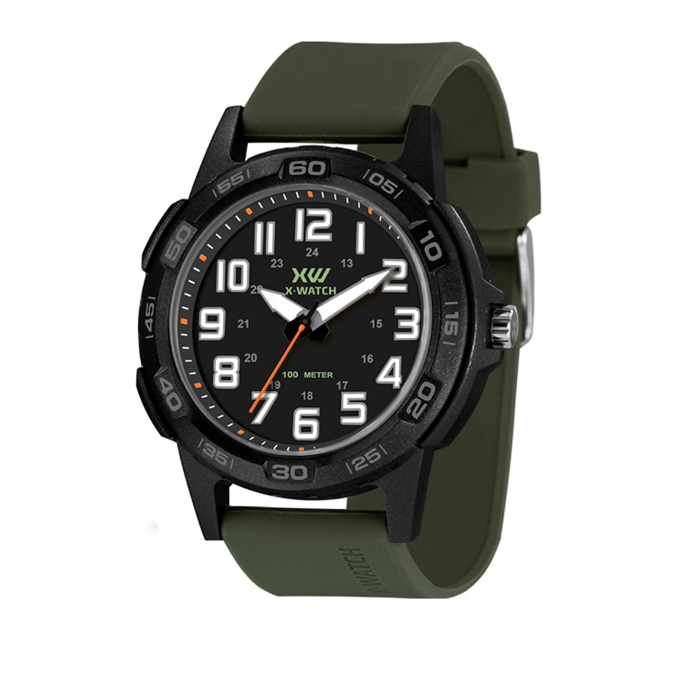 Relogio X-Watch Xmpp0050 K0Bwp2Ex Verde 2