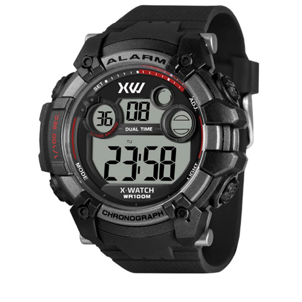 Relogio X-Watch Xmppd787 K0Bkbxpx Preto 2