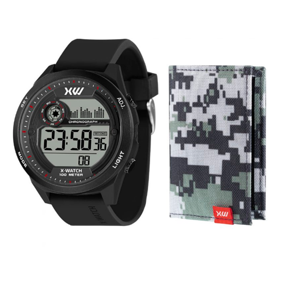 Relogio X-Watch Xmppd789 K0Bsbxpx Preto 1