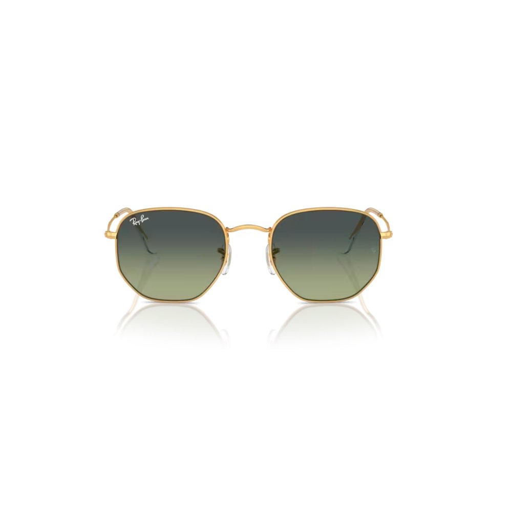 OCULOS SOLAR RAY-BAN RB3548 001/BH54 Dourado 5