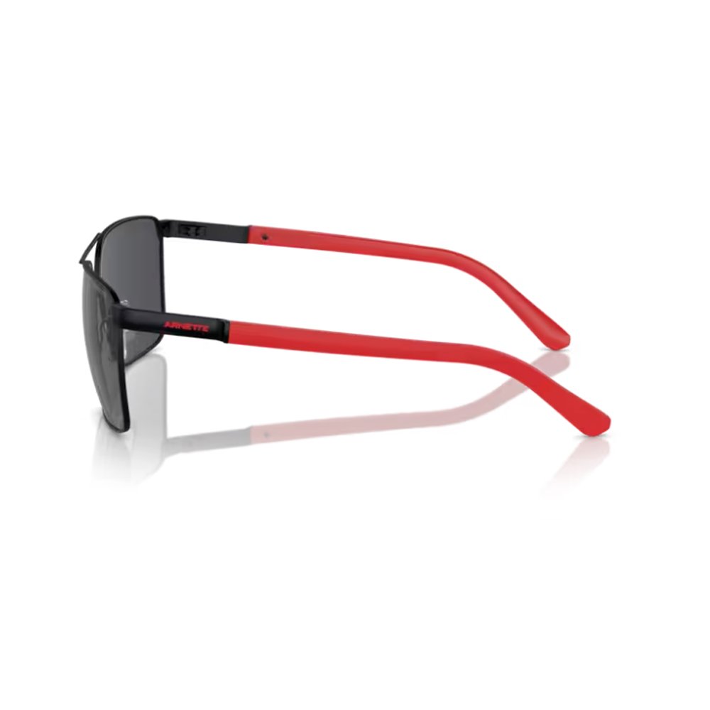 OCULOS SOLAR ARNETTE METAL AN3091 737/8761 Preto/Vermelho 2