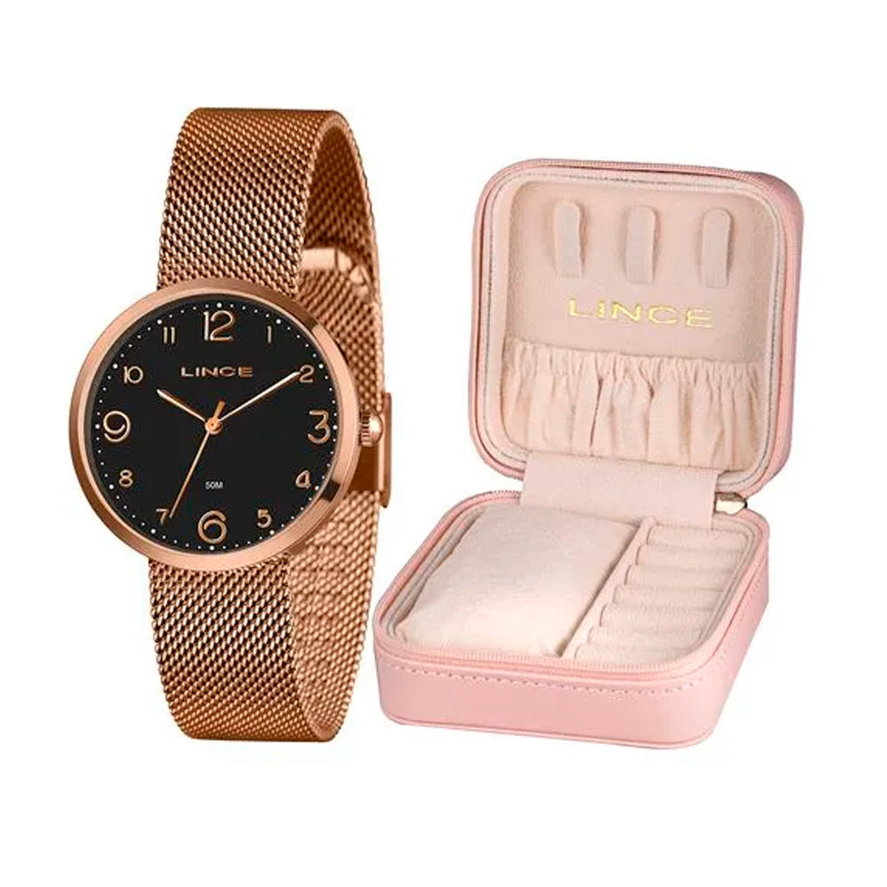 Relogio Lince Lrrh229L36 P2Rx Rosé Gold 2