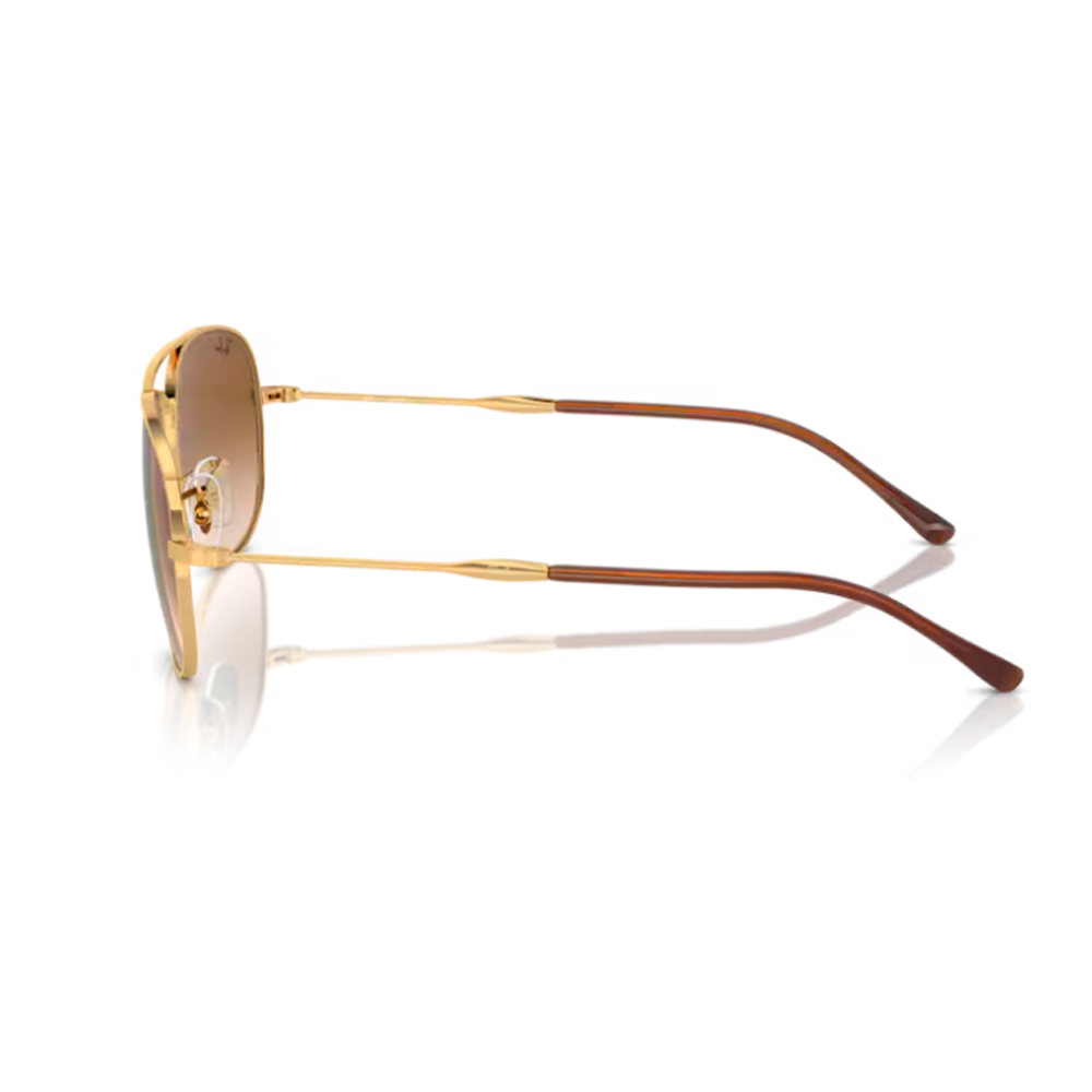 OCULOS SOLAR RAY-BAN RB3735 001/5160 Dourado 2