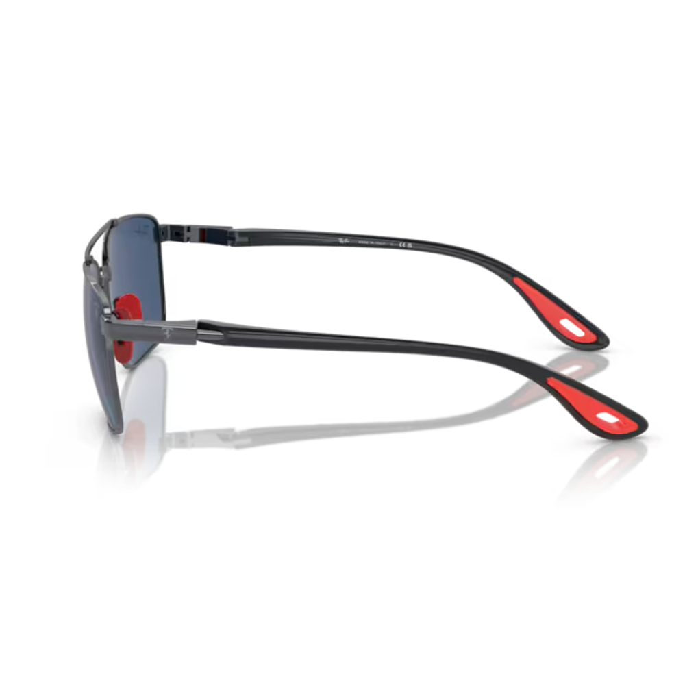 OCULOS SOLAR RAY-BAN RB3715M F0858058 Prata/Chumbo 2