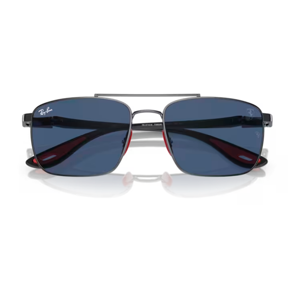 OCULOS SOLAR RAY-BAN RB3715M F0858058 Prata/Chumbo 4