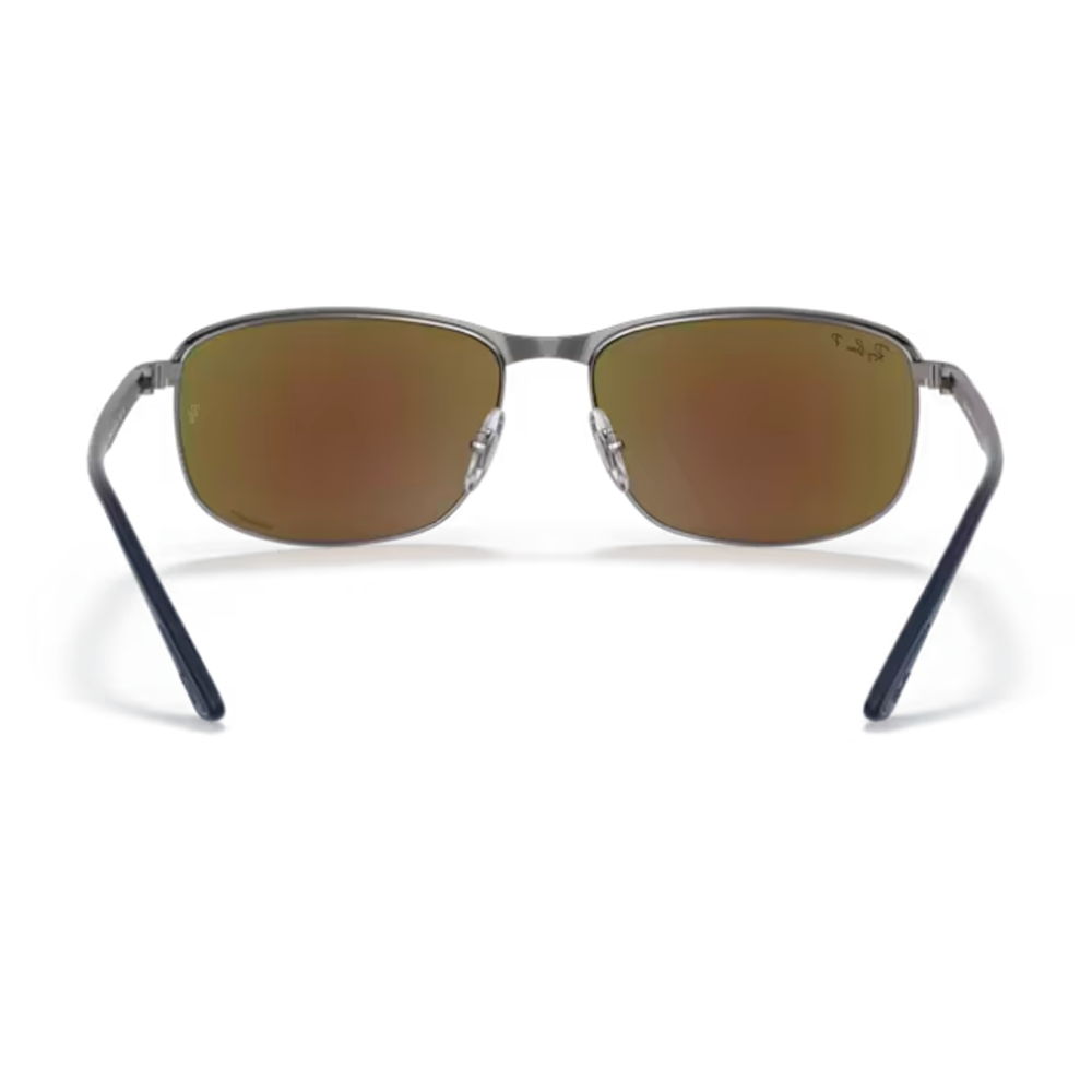 OCULOS SOLAR RAY-BAN RB3671CH 92044L60 Prata/Chumbo 3