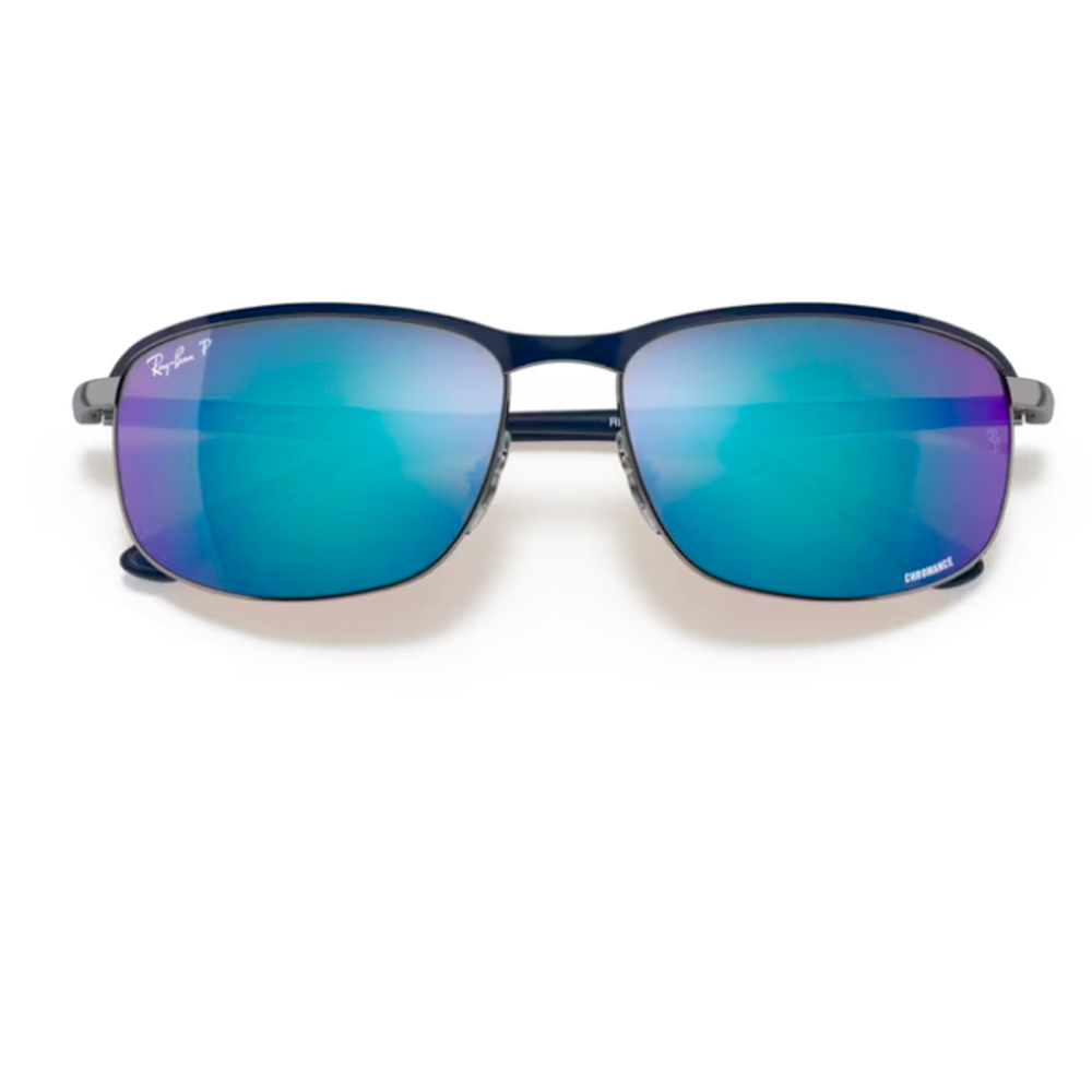 OCULOS SOLAR RAY-BAN RB3671CH 92044L60 Prata/Chumbo 4