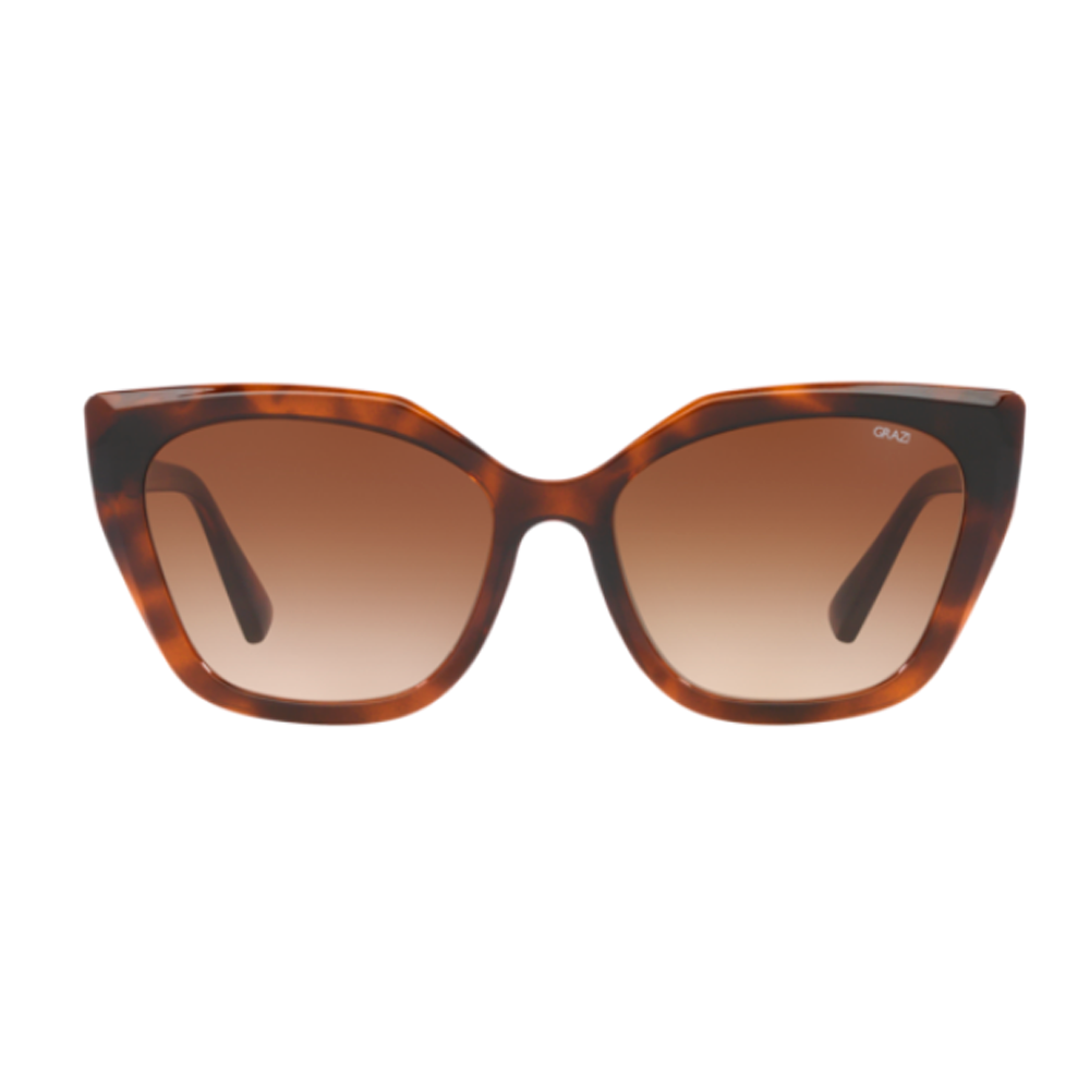 OCULOS SOLAR GRAZI GZ4052 K416 57 Marrom 2