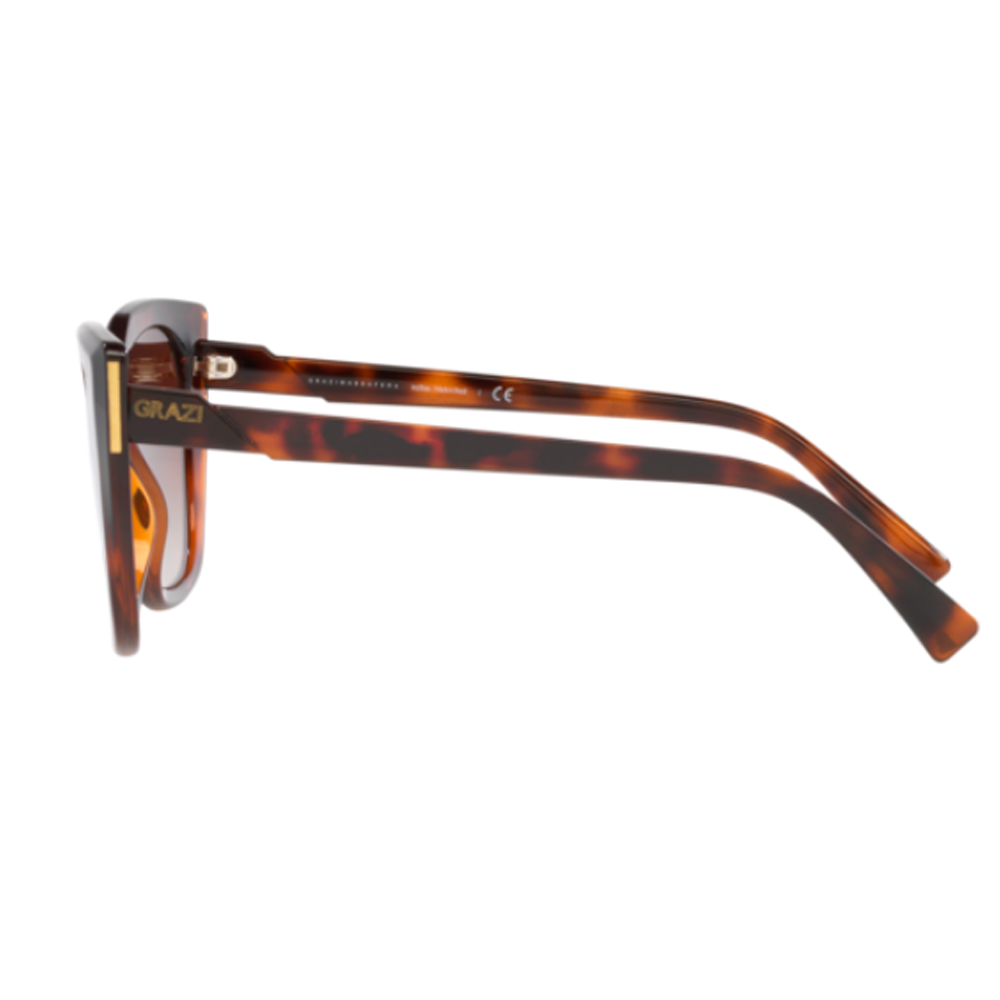 OCULOS SOLAR GRAZI GZ4052 K416 57 Marrom 3