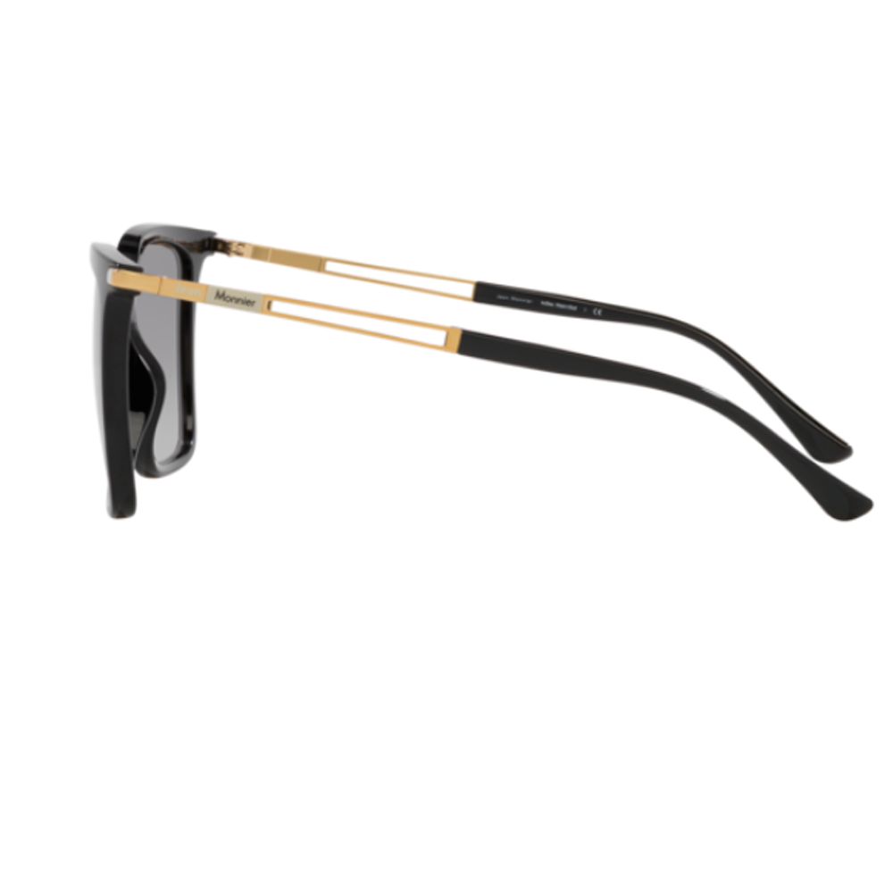 OCULOS SOLAR JEAN MONNIER J84165 L868 57 Preto/Dourado 3
