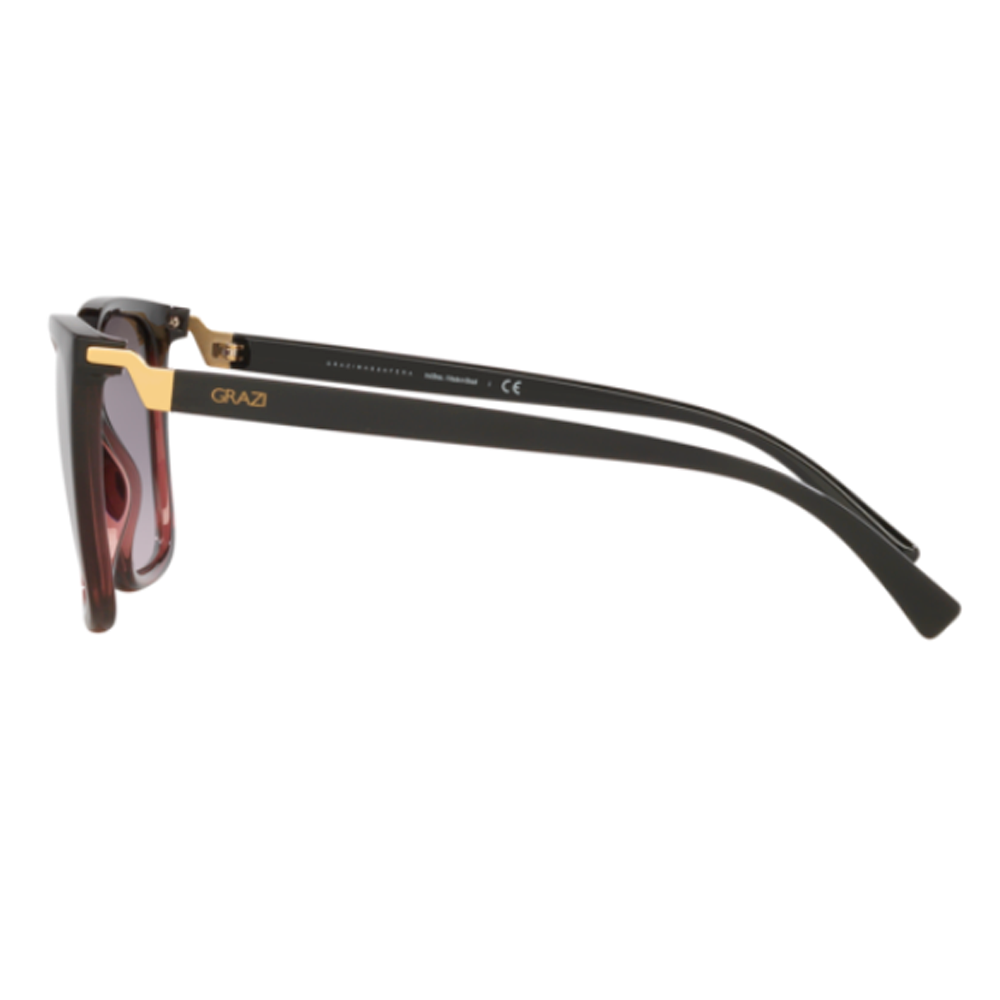 OCULOS SOLAR GRAZI GZ4064 M615 57 Marrom 3