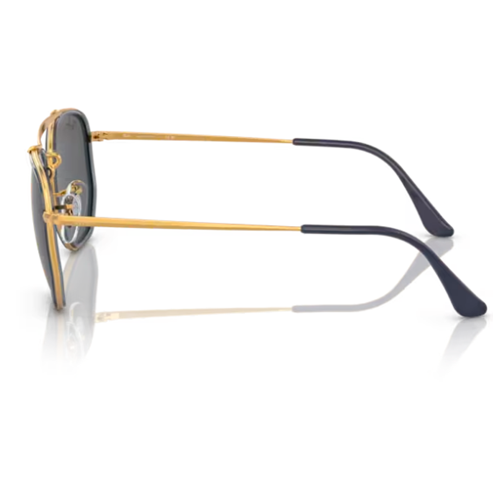 OCULOS SOLAR RAY-BAN RB3648M 9240B152 Preto/Dourado 2