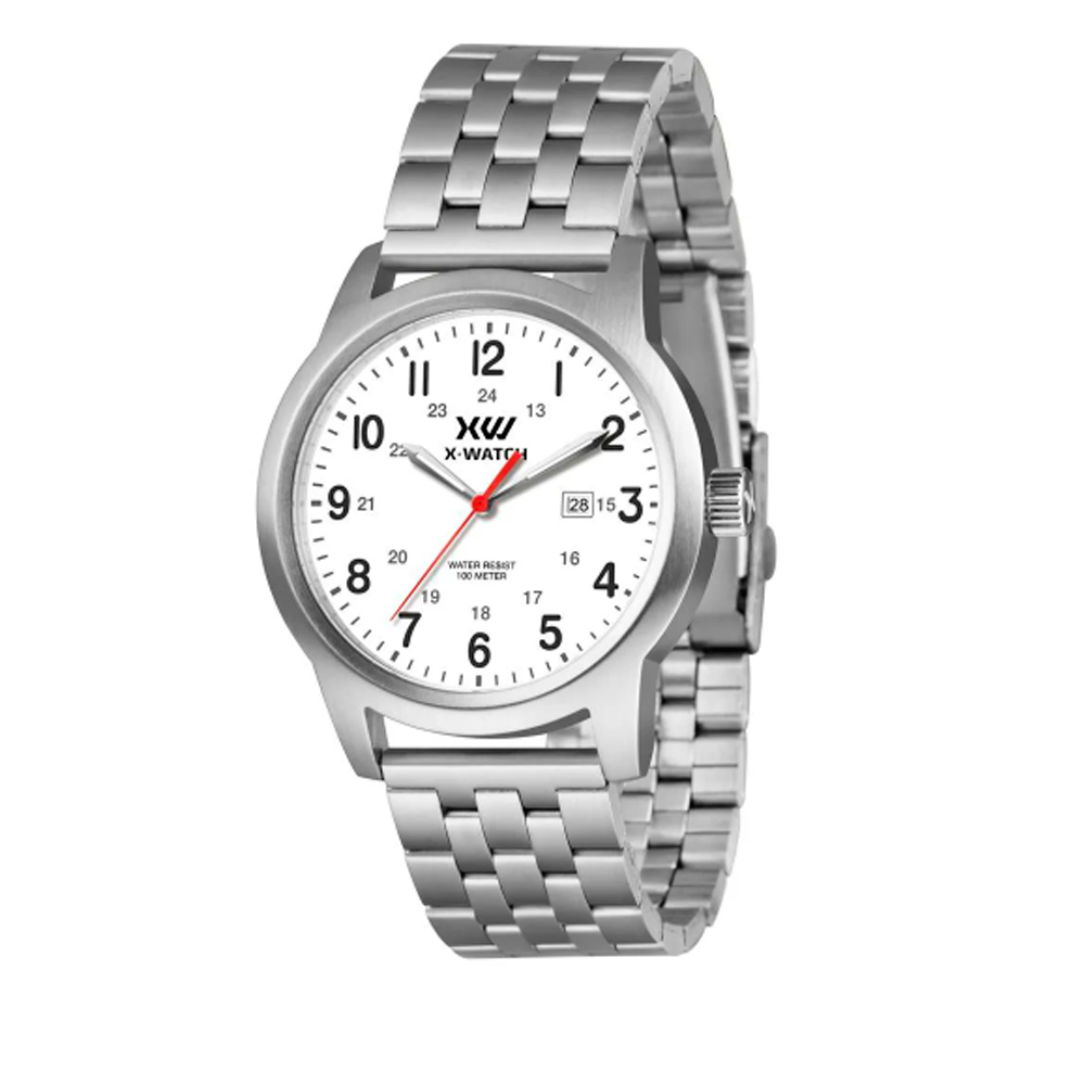 RELOGIO X-WATCH XMSS1063 B2SX Prata 1
