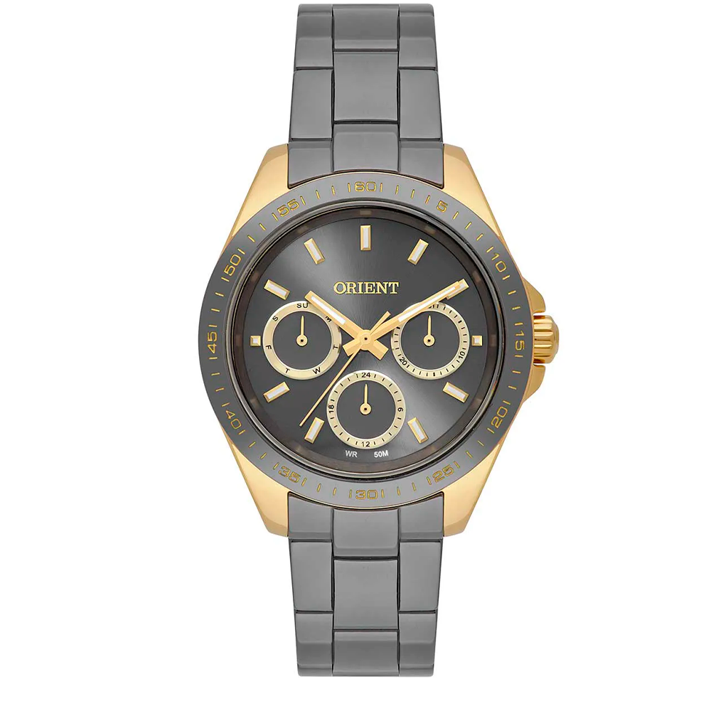 RELOGIO ORIENT ANALOGICO FTSKM004 G1GX Cinza 1