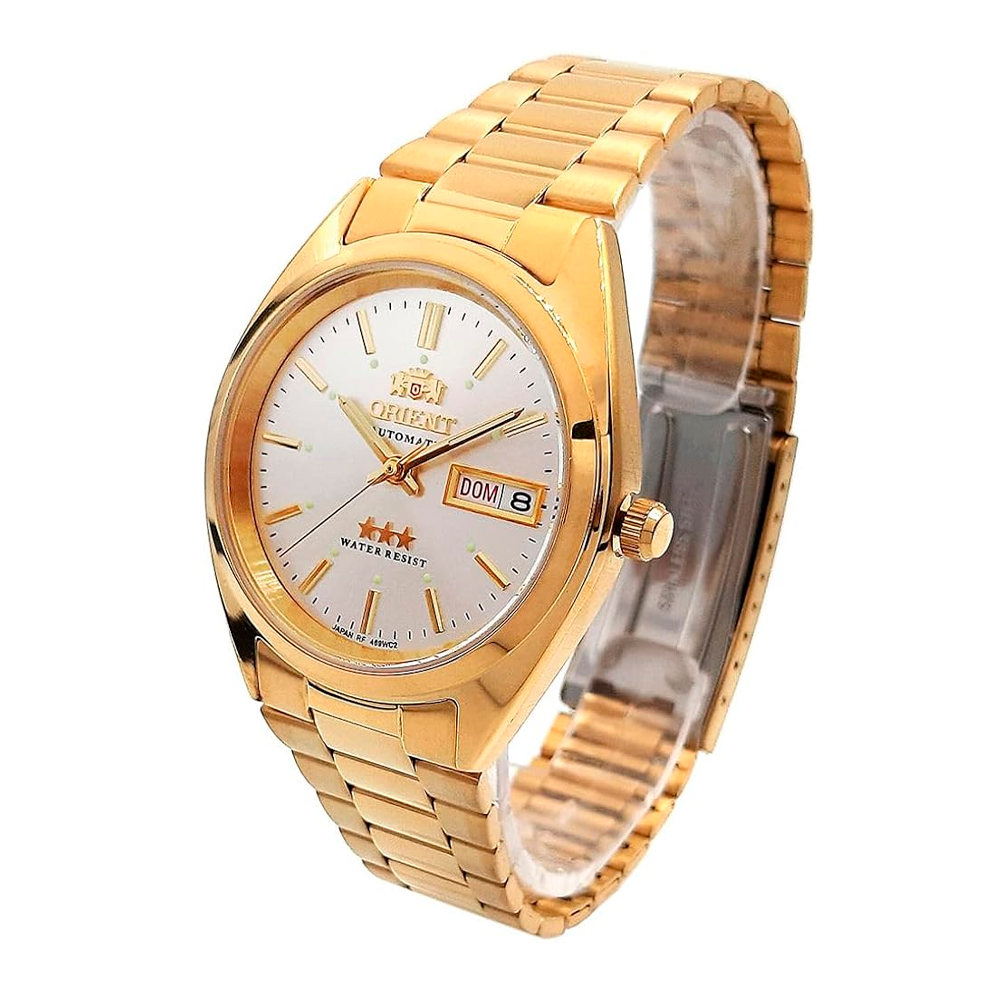 RELOGIO ORIENT AUTOMATICO 469WC2NH B1KX Dourado 2