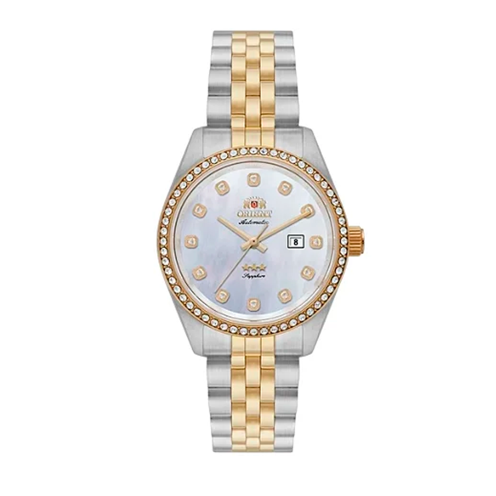 RELOGIO ORIENT NH5MM001 B1SX Dourado/Prata 1